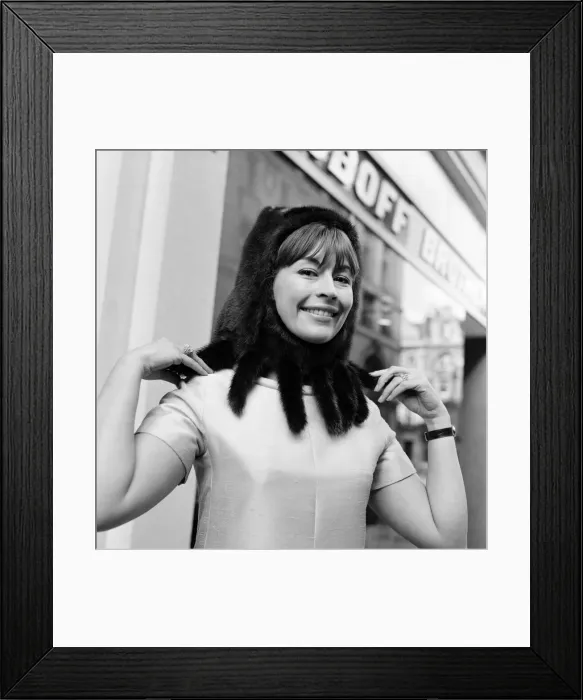 Framed Print : Christian Dior hat collection, Chapeaux, Autumn  /  Winter collection 1967