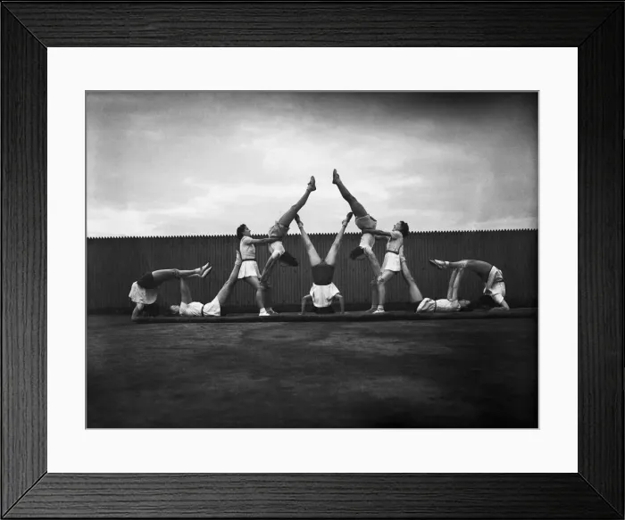 Framed Print : Nation Fire Service Agility team of 38 Fire Force Area (Wimbledon