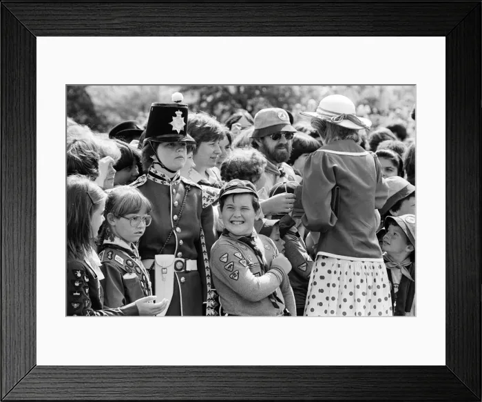Framed Print : Diana, Princess of Wales at the Festival of Youth in St Johns, Newfoundland. June 1983 Framed Print : Diana, Princess of Wales at the Festival of Youth in St Johns, Newfoundland. June 1983