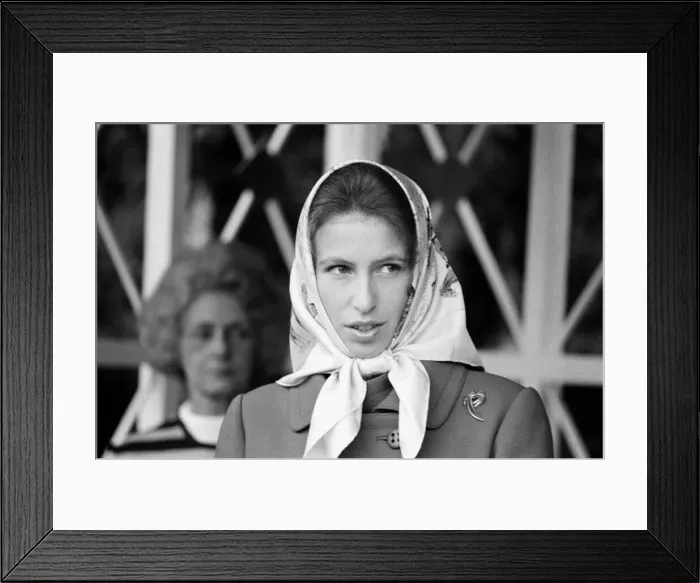 Framed Print : Princess Anne visits the Horse Rangers of the Commonwealth at Hampton Court Palace Framed Print : Princess Anne visits the Horse Rangers of the Commonwealth at Hampton Court Palace