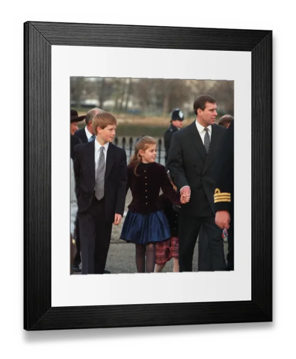 Framed Print : PRINCE HARRY WITH PRINCE ANDREW & PRINCESS BEATRICE AT GREENWICH FOR SPECIAL LUNCH TO Framed Print : PRINCE HARRY WITH PRINCE ANDREW & PRINCESS BEATRICE AT GREENWICH FOR SPECIAL LUNCH TO