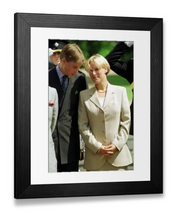 Framed Print : PRINCE WILLIAM AND ZARA PHILLIPS CHAT AT CLARENCE HOUSE AT QUEEN MOTHERS BIRTHDAY Framed Print : PRINCE WILLIAM AND ZARA PHILLIPS CHAT AT CLARENCE HOUSE AT QUEEN MOTHERS BIRTHDAY