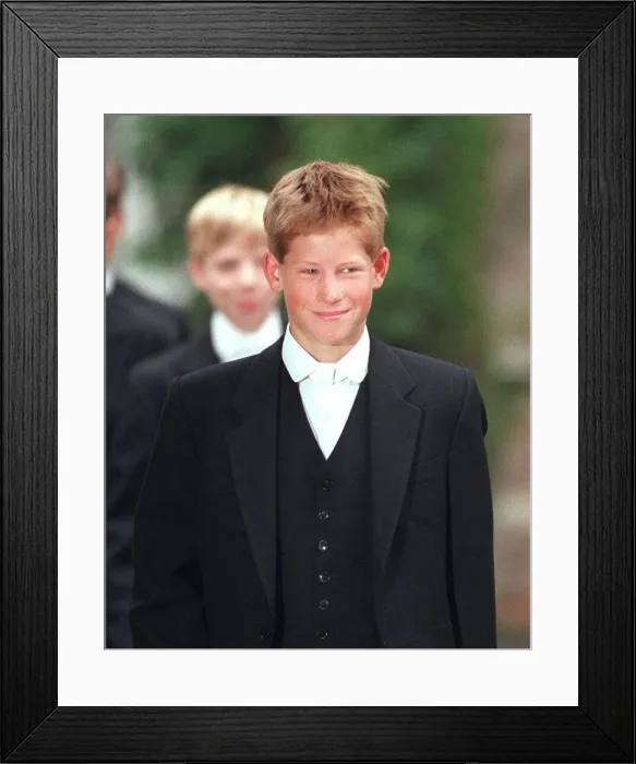 Framed Print : PRINCE HARRY STARTS AT ETON, SMILING WEARING COAT TAILS - SEPTEMBER 1998 Framed Print : PRINCE HARRY STARTS AT ETON, SMILING WEARING COAT TAILS - SEPTEMBER 1998