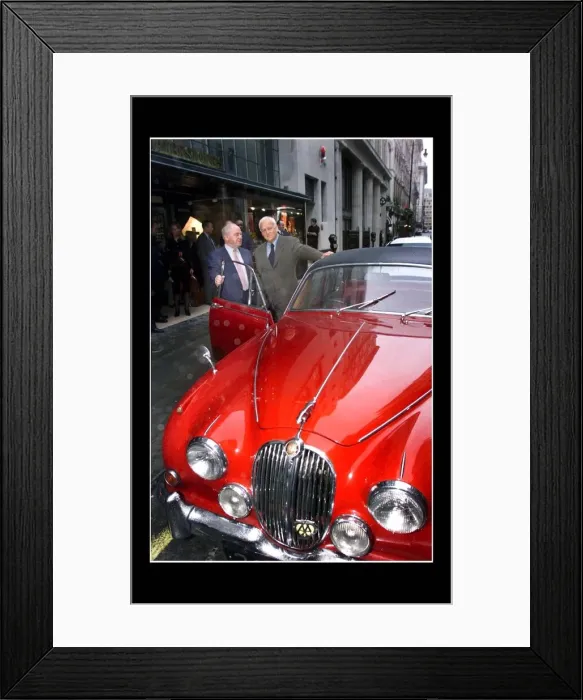 Framed Print : British Author Colin Dexter, Creator of the Inspector Morse mysteries seen here with Framed Print : British Author Colin Dexter, Creator of the Inspector Morse mysteries seen here with