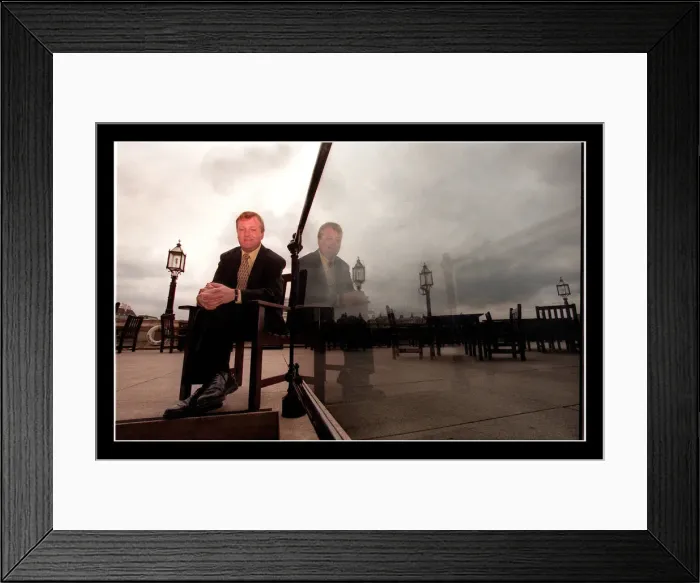 Framed Print : CHARLES KENNEDY pictured on the terrace at the Palace of Westminster June 1999 Framed Print : CHARLES KENNEDY pictured on the terrace at the Palace of Westminster June 1999