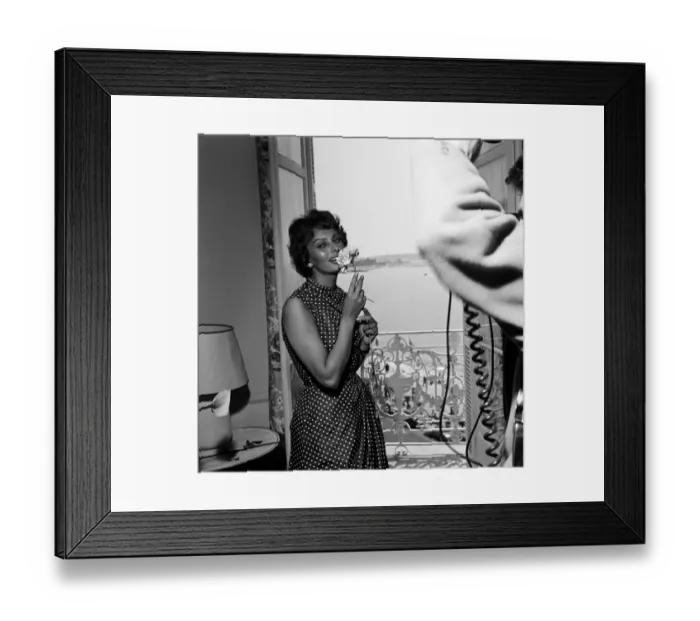 Framed Print : Sophia Loren at the Cannes Film Festival. May 1958 Framed Print : Sophia Loren at the Cannes Film Festival. May 1958