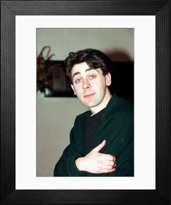Framed Print : SEAN HUGHES, ACTOR, IN PHOTOCALL - 07 / 04 / 1992 Framed Print : SEAN HUGHES, ACTOR, IN PHOTOCALL - 07 / 04 / 1992