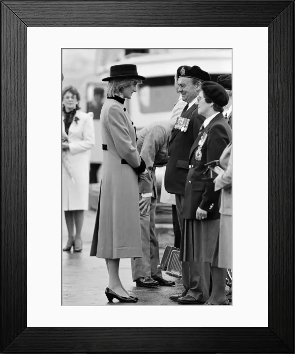 Framed Print : Prince Charles, Prince of Wales and Diana, Princess of Wales visit Prince Edward Island Framed Print : Prince Charles, Prince of Wales and Diana, Princess of Wales visit Prince Edward Island