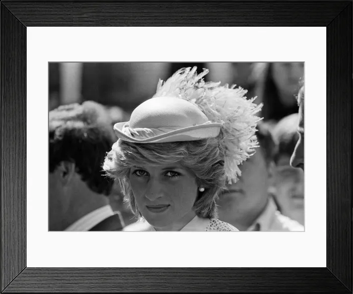 Framed Print : Diana, Princess of Wales visits Prince Edward Island, Canada. June 1983 Framed Print : Diana, Princess of Wales visits Prince Edward Island, Canada. June 1983