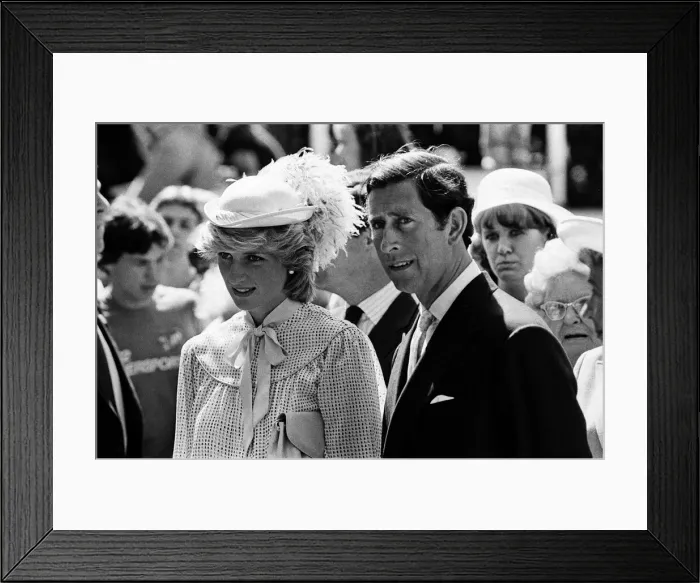 Framed Print : Prince Charles, Prince of Wales and Diana, Princess of Wales visit Prince Edward Island Framed Print : Prince Charles, Prince of Wales and Diana, Princess of Wales visit Prince Edward Island