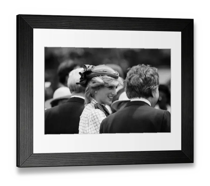 Framed Print : Diana, Princess of Wales and Prince Charles, Prince of Wales in Halifax, Canada