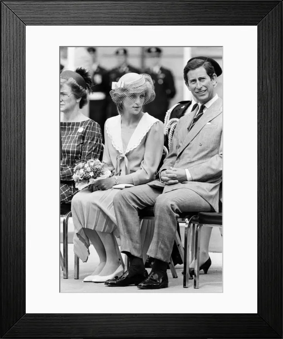 Framed Print : Prince Charles, Prince of Wales and Diana, Princess of Wales visit Prince Edward Island Framed Print : Prince Charles, Prince of Wales and Diana, Princess of Wales visit Prince Edward Island