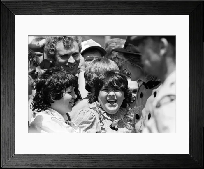 Framed Print : Diana, Princess of Wales visits Prince Edward Island, Canada. June 1983 Framed Print : Diana, Princess of Wales visits Prince Edward Island, Canada. June 1983