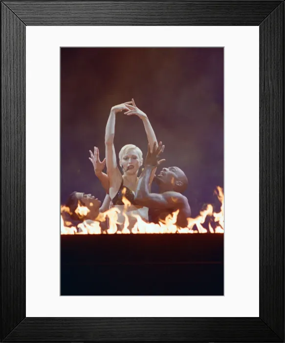 Framed Print : Madonna in concert. The Girlie Show World Tour, Wembley Stadium. 25th September 1993 Framed Print : Madonna in concert. The Girlie Show World Tour, Wembley Stadium. 25th September 1993