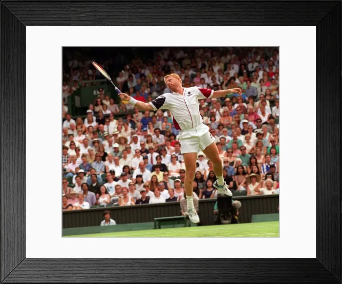 Framed Print : BORIS BECKER V CARBONELL WIMBLEDON TENNIS CHAMPIONSHIPS 1996 28 / 06 / 1996 Framed Print : BORIS BECKER V CARBONELL WIMBLEDON TENNIS CHAMPIONSHIPS 1996 28 / 06 / 1996
