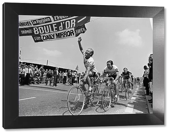 The Plymouth stage of the Tour De France. Stage winner Henke Poppe. 29th June 1974