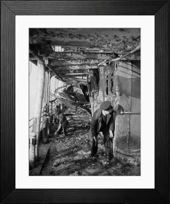 Framed Print : The MV Domala seen here beached between Hurst Castle and The Needles in the Solent on 6 Framed Print : The MV Domala seen here beached between Hurst Castle and The Needles in the Solent on 6
