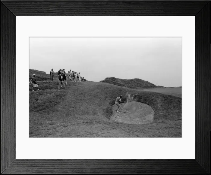 Framed Print : Ladies British Open Championship at Southport. Debbie Massey. 29th July 1982 Framed Print : Ladies British Open Championship at Southport. Debbie Massey. 29th July 1982