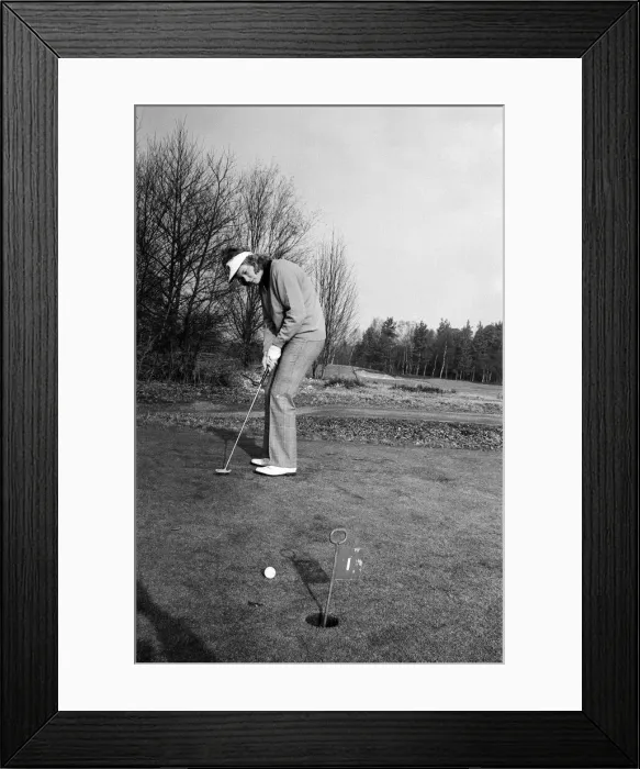 Framed Print : Female golfers during a practise round at the Berkshire Golf Club Framed Print : Female golfers during a practise round at the Berkshire Golf Club
