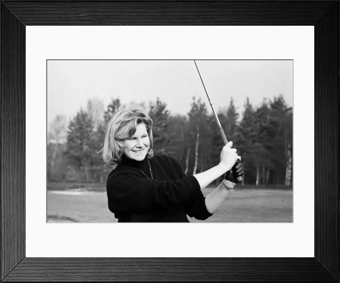 Framed Print : Female golfers during a practise round at the Berkshire Golf Club Framed Print : Female golfers during a practise round at the Berkshire Golf Club