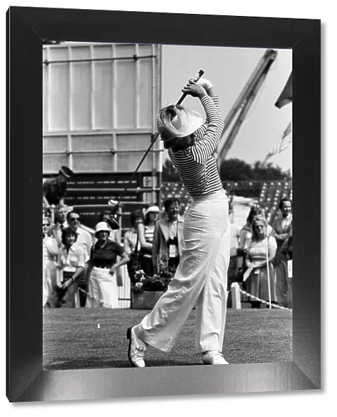 The LPGA Championship Golf at Sunningdale. Laura Baugh of the USA. 3rd August 1977
