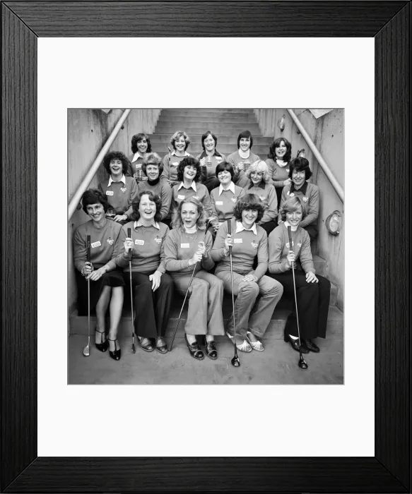 Framed Print : The Womens Professional Golf Association announced that the following girls had Framed Print : The Womens Professional Golf Association announced that the following girls had