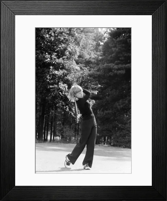 Framed Print : Womens professional golf tournament, the Colgate European Championship Framed Print : Womens professional golf tournament, the Colgate European Championship