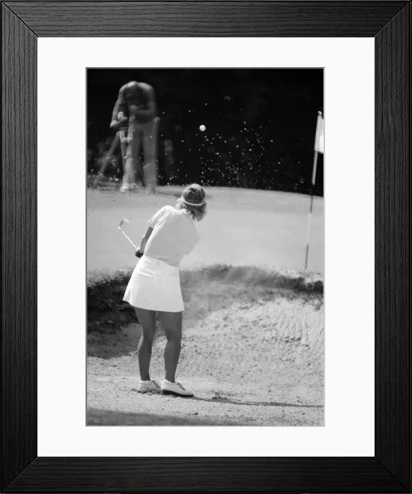 Framed Print : Colgate European Womens Golf Tournament, Sunningdale. 9th August 1975 Framed Print : Colgate European Womens Golf Tournament, Sunningdale. 9th August 1975