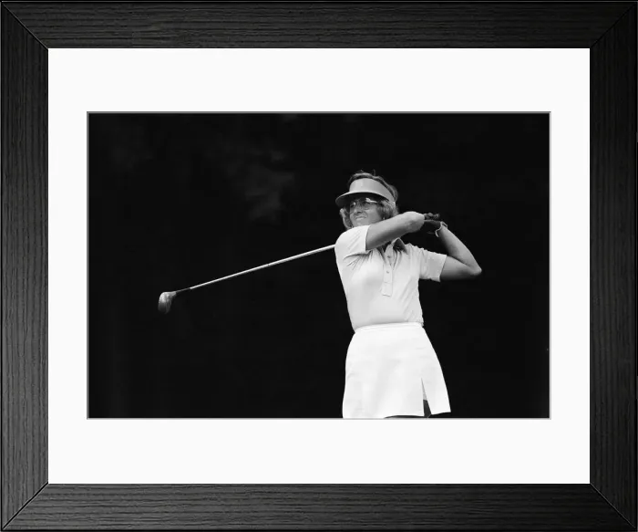 Framed Print : Colgate European Womens Golf Tournament, Sunningdale. 9th August 1975 Framed Print : Colgate European Womens Golf Tournament, Sunningdale. 9th August 1975