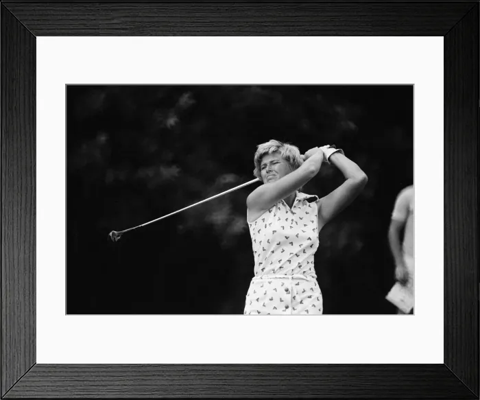 Framed Print : Colgate European Womens Golf Tournament, Sunningdale. 9th August 1975 Framed Print : Colgate European Womens Golf Tournament, Sunningdale. 9th August 1975