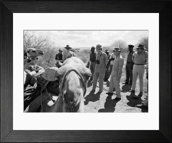Framed Print : Prince Charles, Prince of Wales visits Kenya. February 1971 Framed Print : Prince Charles, Prince of Wales visits Kenya. February 1971