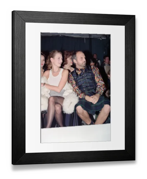 Framed Print : British Fashion Awards in the British Fashion Council
