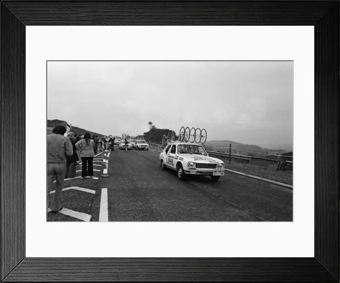 Framed Print : The Plymouth stage of the Tour De France. 29th June 1974 Framed Print : The Plymouth stage of the Tour De France. 29th June 1974