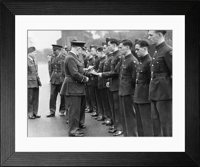 Framed Print : The presentation of fifty-four proficiency certificates will be made by Air Chief Framed Print : The presentation of fifty-four proficiency certificates will be made by Air Chief