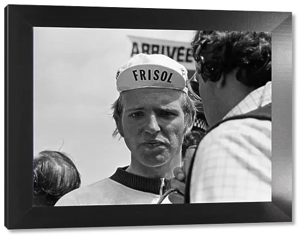 The Plymouth stage of the Tour De France. Winner of the second stage Henk Poppe of