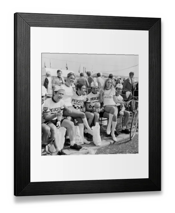 Framed Print : The Plymouth stage of the Tour De France. 29th June 1974 Framed Print : The Plymouth stage of the Tour De France. 29th June 1974