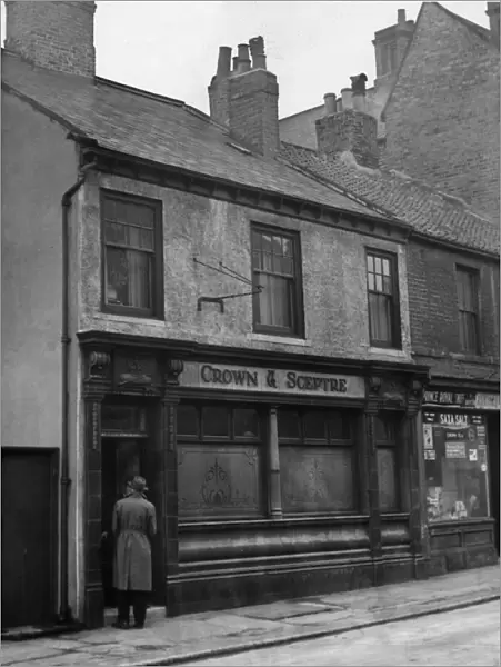 The Crown and Septre Hotel, Stephenson Street, North Shields. January 27th 1949