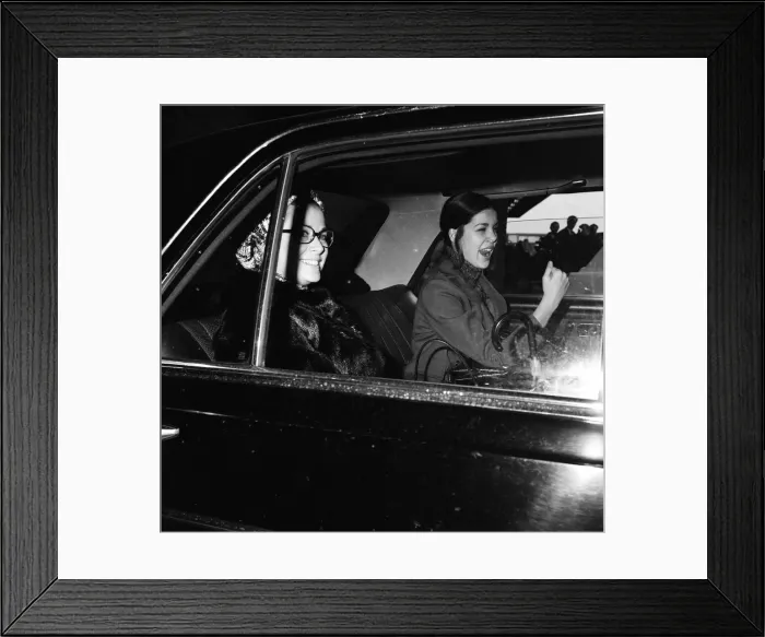 Framed Print : Princess Grace of Monaco and her daughter, Princess Caroline (14 Framed Print : Princess Grace of Monaco and her daughter, Princess Caroline (14