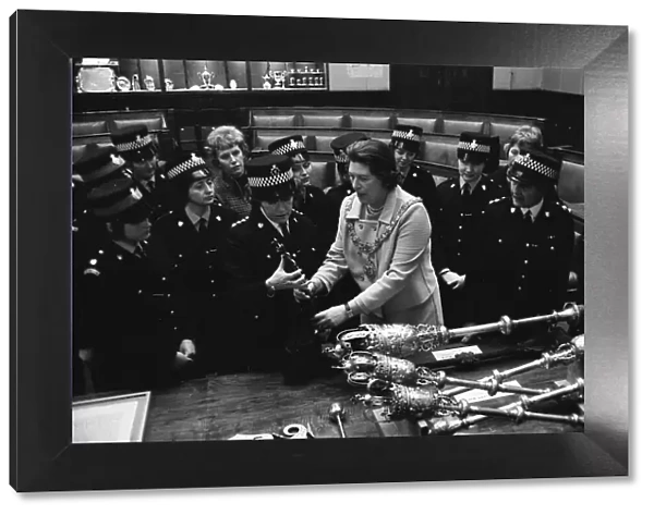 Police Women at Guildhall, Cambridge, 13th March 1972
