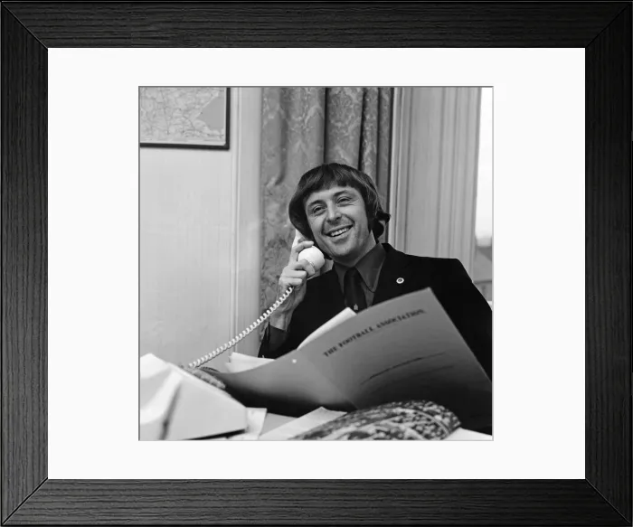 Framed Print : New Womens FA team manager John Adams. 28th December 1972 Framed Print : New Womens FA team manager John Adams. 28th December 1972