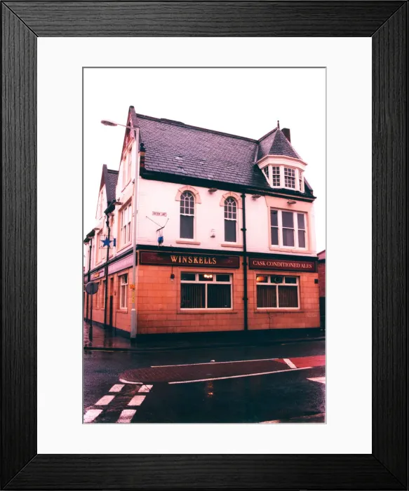 Framed Print : The Winskells, Horsley Hill, South Shields, Tyne and Wear Framed Print : The Winskells, Horsley Hill, South Shields, Tyne and Wear