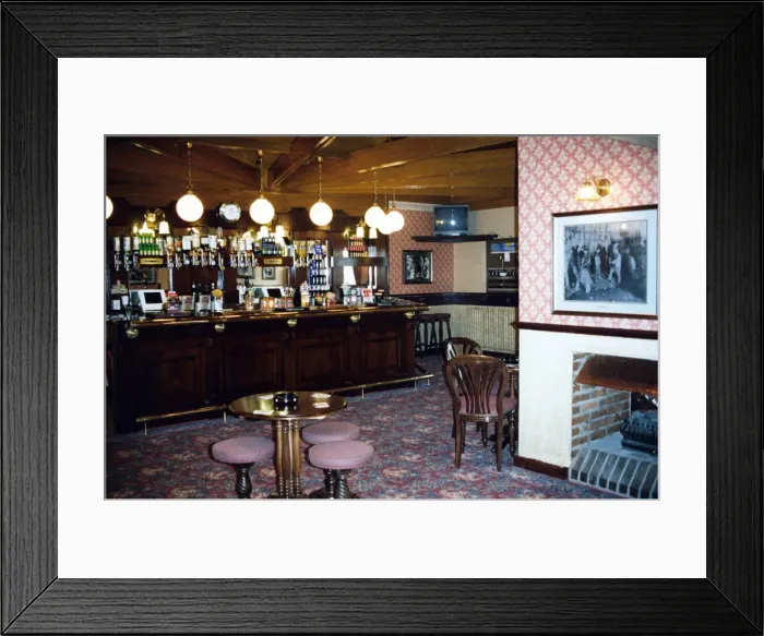Framed Print : Powder Monkey pub, Wallsend, Tyne and Wear. Circa 1994