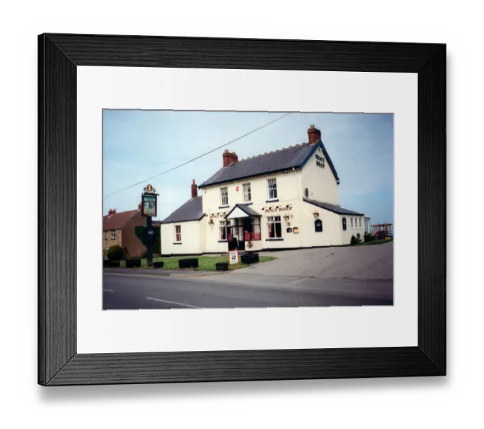 Framed Print : Prince Bishop pub in Brandon Village, Durham. 25th May 1999