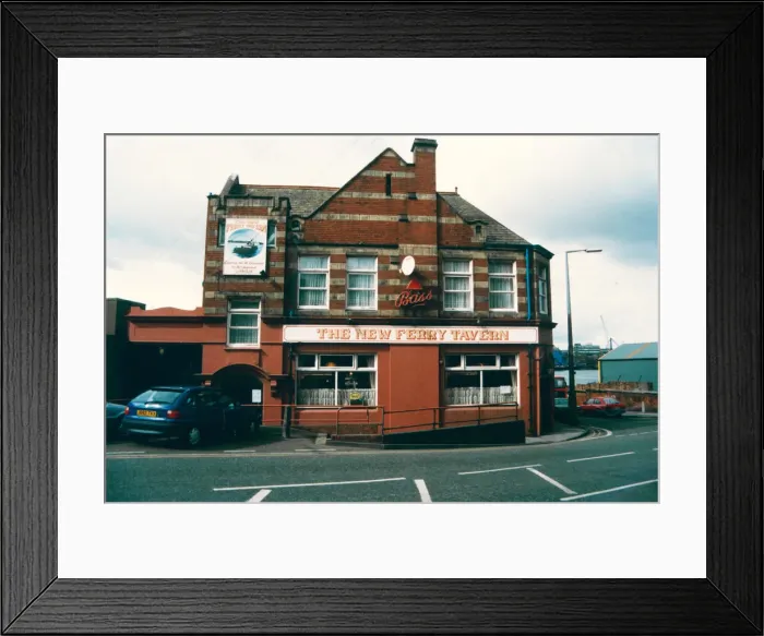 Framed Print : The New Ferry Tavern. Ferry Tavern in Ferry Street situated close to Framed Print : The New Ferry Tavern. Ferry Tavern in Ferry Street situated close to