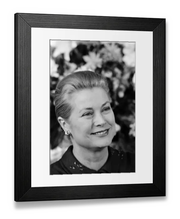 Framed Print : Princess Grace of Monaco at Chichester Festival Theatre Framed Print : Princess Grace of Monaco at Chichester Festival Theatre