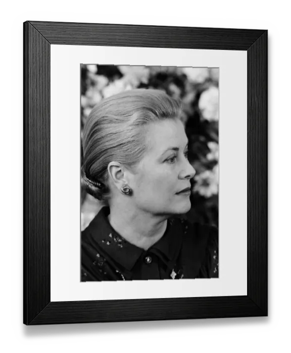 Framed Print : Princess Grace of Monaco at Chichester Festival Theatre Framed Print : Princess Grace of Monaco at Chichester Festival Theatre