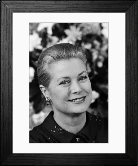 Framed Print : Princess Grace of Monaco at Chichester Festival Theatre Framed Print : Princess Grace of Monaco at Chichester Festival Theatre