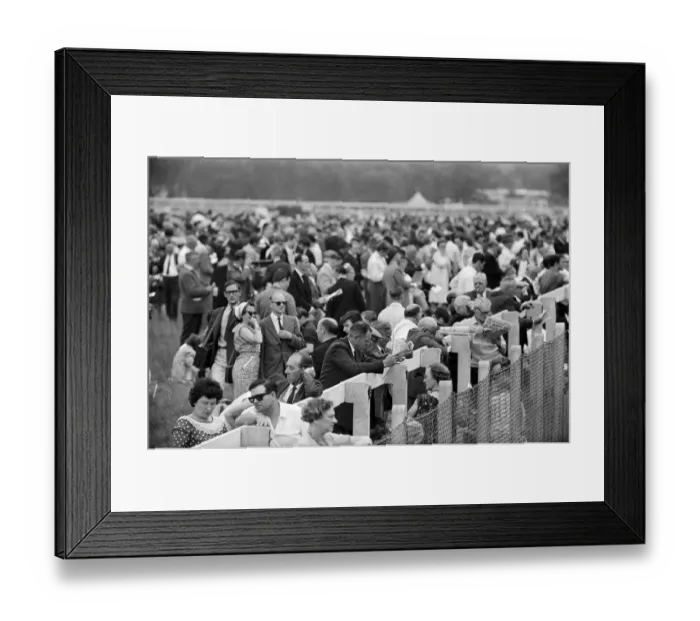Framed Print : General scenes at Royal Ascot. 14th June 1966