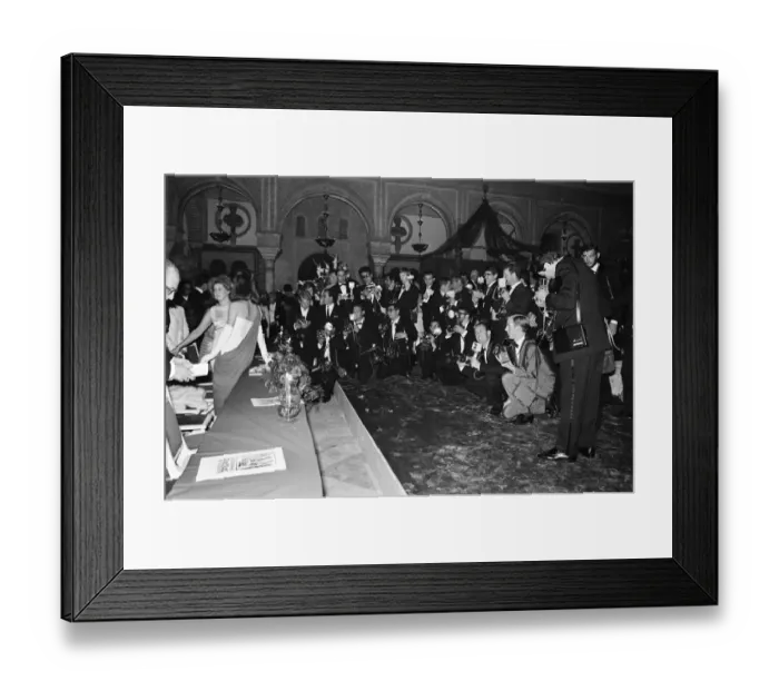 Framed Print : Photographers at Spains gala Debutante Ball at the Casa de Pilatos Framed Print : Photographers at Spains gala Debutante Ball at the Casa de Pilatos