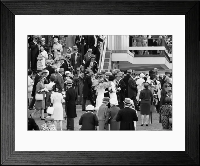 Framed Print : General scenes at Royal Ascot. 14th June 1966 Framed Print : General scenes at Royal Ascot. 14th June 1966
